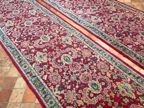 PAIR OF ANTIQUE DONEGAL RUNNERS - ADDITIONAL PHOTO 7