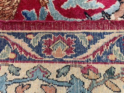 ANTIQUE TEHRAN CARPET - ADDITIONAL PHOTO 6