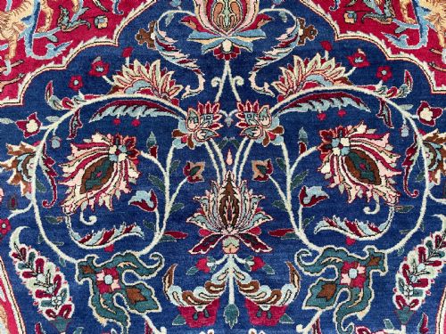 ANTIQUE TEHRAN CARPET - ADDITIONAL PHOTO 10