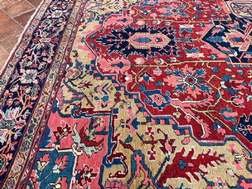 ANTIQUE HERIZ CARPET - ADDITIONAL PHOTO 3