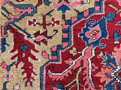 ANTIQUE HERIZ CARPET - ADDITIONAL PHOTO 5