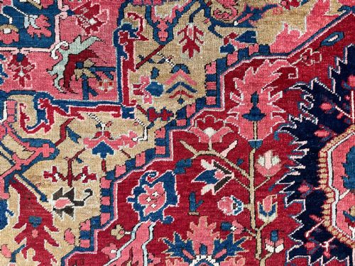 ANTIQUE HERIZ CARPET - ADDITIONAL PHOTO 7