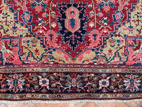 ANTIQUE HERIZ CARPET - ADDITIONAL PHOTO 8