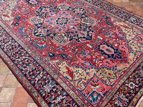 ANTIQUE HERIZ CARPET - ADDITIONAL PHOTO 9