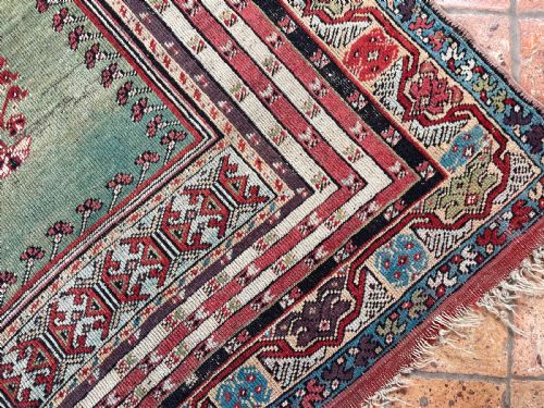 ANTIQUE MUDJUR RUG - ADDITIONAL PHOTO 3