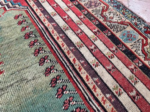ANTIQUE MUDJUR RUG - ADDITIONAL PHOTO 6