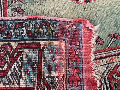 ANTIQUE MUDJUR RUG - ADDITIONAL PHOTO 7
