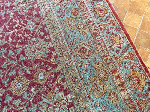 ANTIQUE ANGORA CARPET - ADDITIONAL PHOTO 2