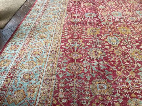 ANTIQUE ANGORA CARPET - ADDITIONAL PHOTO 3