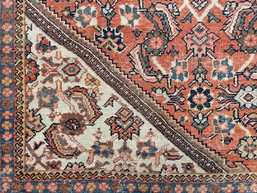 ANTIQUE MAHAL CARPET - ADDITIONAL PHOTO 2