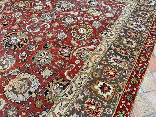 ANTIQUE AMRITSAR CARPET - ADDITIONAL PHOTO 5
