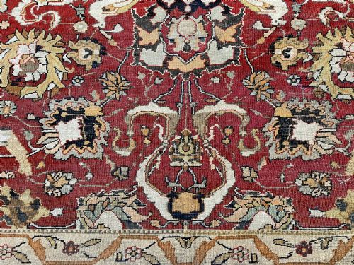 ANTIQUE AMRITSAR CARPET - ADDITIONAL PHOTO 6