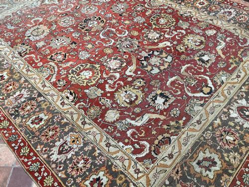 ANTIQUE AMRITSAR CARPET - ADDITIONAL PHOTO 11