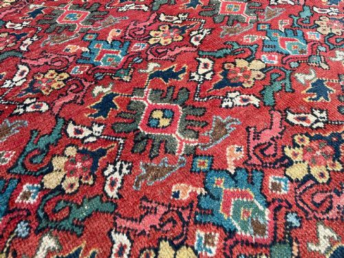 ANTIQUE MAHAL CARPET - ADDITIONAL PHOTO 2