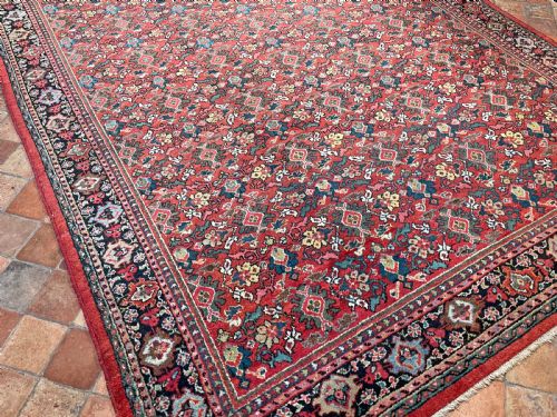ANTIQUE MAHAL CARPET - ADDITIONAL PHOTO 3