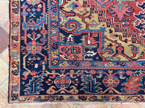 ANTIQUE HERIZ CARPET - ADDITIONAL PHOTO 1