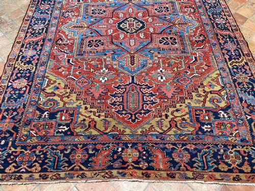 ANTIQUE HERIZ CARPET - ADDITIONAL PHOTO 3
