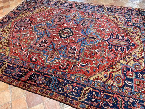ANTIQUE HERIZ CARPET - ADDITIONAL PHOTO 5