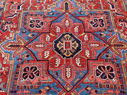 ANTIQUE HERIZ CARPET - ADDITIONAL PHOTO 6
