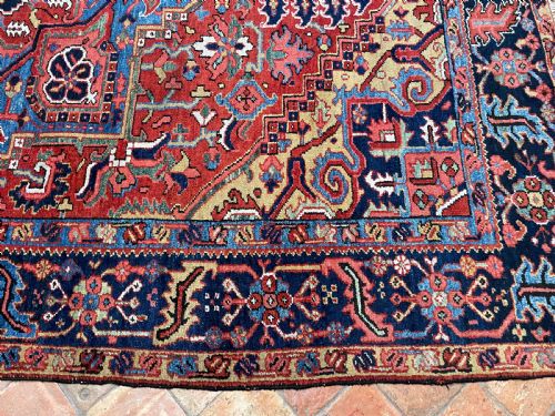ANTIQUE HERIZ CARPET - ADDITIONAL PHOTO 9