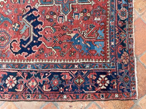 ANTIQUE KARAJA RUG - ADDITIONAL PHOTO 3