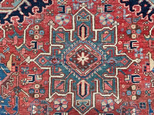ANTIQUE KARAJA RUG - ADDITIONAL PHOTO 6