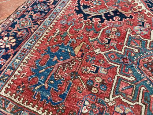 ANTIQUE KARAJA RUG - ADDITIONAL PHOTO 8
