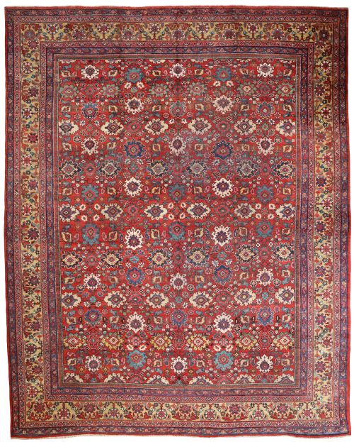 ANTIQUE MAHAL CARPET