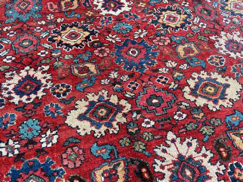 ANTIQUE MAHAL CARPET - ADDITIONAL PHOTO 4