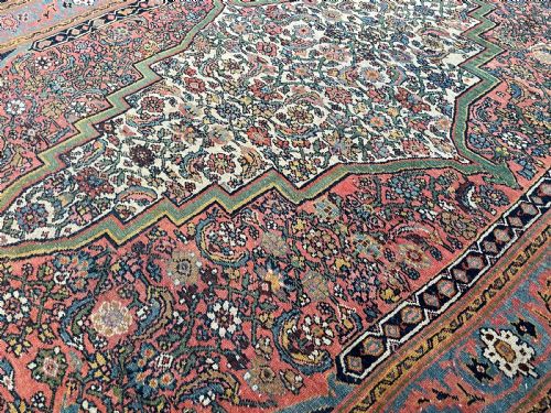 ANTIQUE BIDJAR RUG - ADDITIONAL PHOTO 6