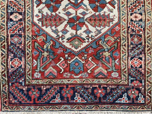 ANTIQUE HERIZ RUG - ADDITIONAL PHOTO 2