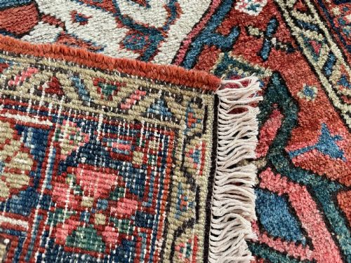 ANTIQUE HERIZ RUG - ADDITIONAL PHOTO 6