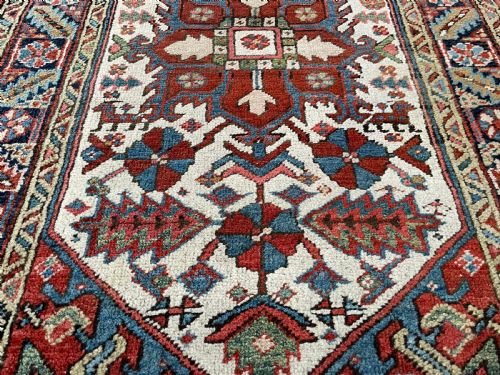 ANTIQUE HERIZ RUG - ADDITIONAL PHOTO 9
