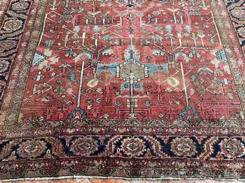 ANTIQUE BAKSHAISH CARPET - ADDITIONAL PHOTO 1