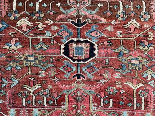 ANTIQUE BAKSHAISH CARPET - ADDITIONAL PHOTO 2
