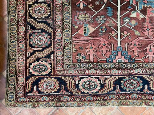 ANTIQUE BAKSHAISH CARPET - ADDITIONAL PHOTO 7