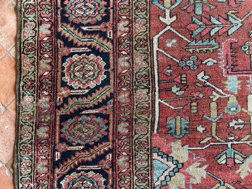ANTIQUE BAKSHAISH CARPET - ADDITIONAL PHOTO 8