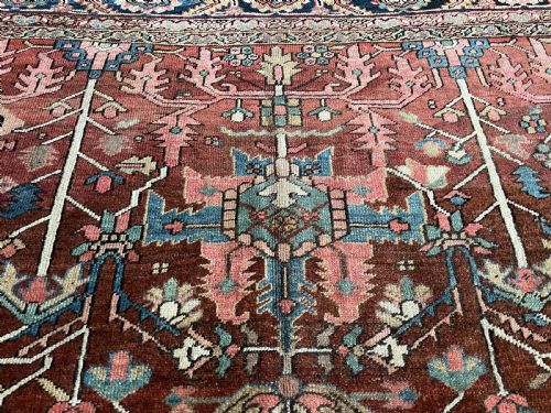 ANTIQUE BAKSHAISH CARPET - ADDITIONAL PHOTO 10