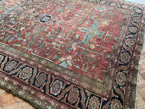 ANTIQUE BAKSHAISH CARPET - ADDITIONAL PHOTO 11