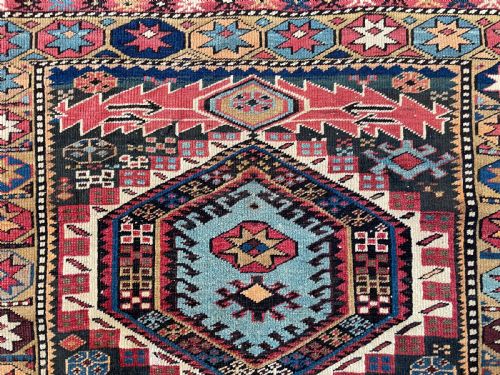 ANTIQUE SHIRVAN RUG - ADDITIONAL PHOTO 3