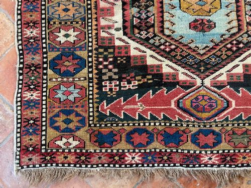 ANTIQUE SHIRVAN RUG - ADDITIONAL PHOTO 9