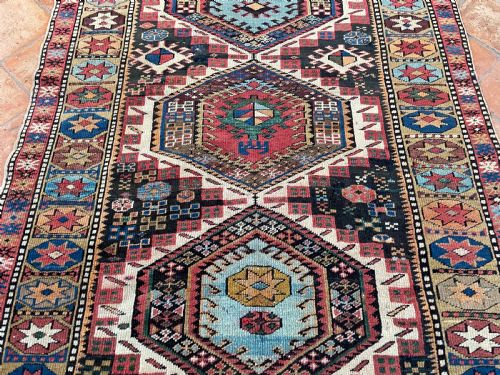 ANTIQUE SHIRVAN RUG - ADDITIONAL PHOTO 10