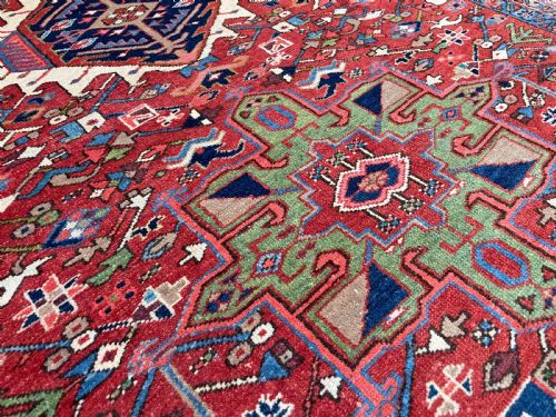 ANTIQUE KARAJA RUG - ADDITIONAL PHOTO 3
