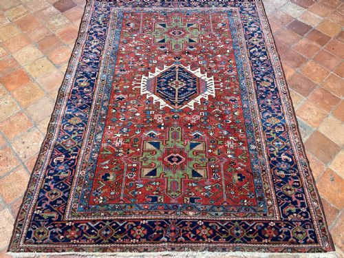 ANTIQUE KARAJA RUG - ADDITIONAL PHOTO 6