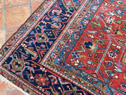 ANTIQUE KARAJA RUG - ADDITIONAL PHOTO 7