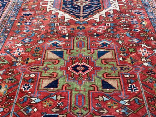 ANTIQUE KARAJA RUG - ADDITIONAL PHOTO 8