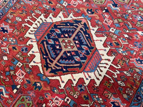 ANTIQUE KARAJA RUG - ADDITIONAL PHOTO 9