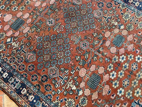 ANTIQUE HERIZ CARPET - ADDITIONAL PHOTO 3