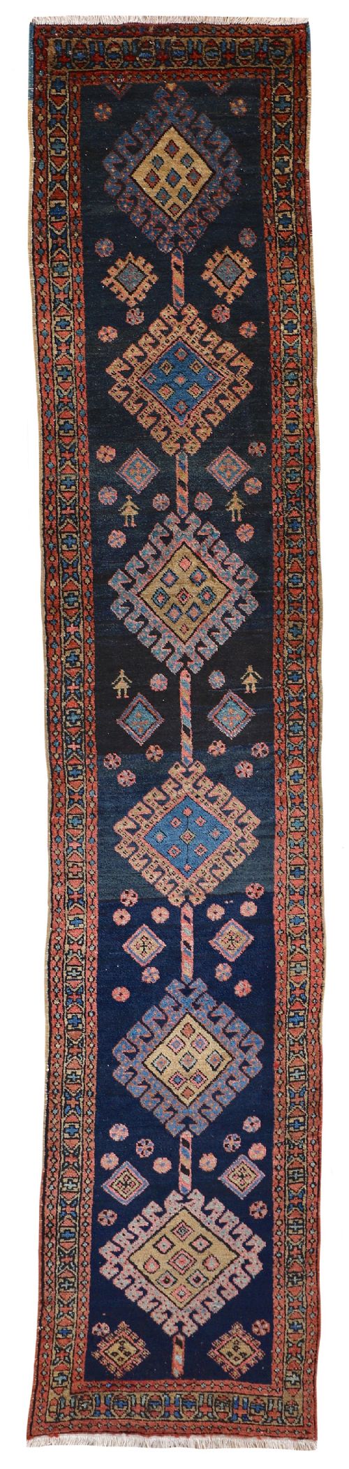 antique heriz runner - CATEGORY: ANTIQUE RUGS - DATED 1910