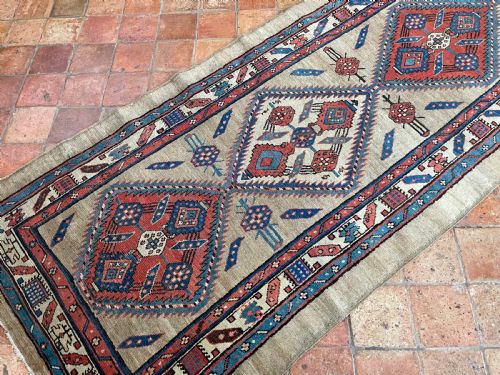 ANTIQUE SARAB RUNNER - ADDITIONAL PHOTO 3